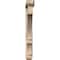 Ekena Millwork Balboa Craftsman Smooth Bracket w/ Offset Brace, Douglas Fir, 5 1/2"W x 38"D x 44"H BKT0604X38X44BOA04SDF - alternate 2